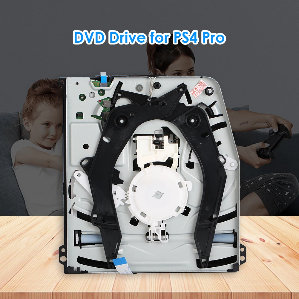 1Pcs DVD Disc Drive Enclosure Portable Blue Ray DVD Optical Drive for PlayStation 4 Pro PS4 Pro Console Repair Parts