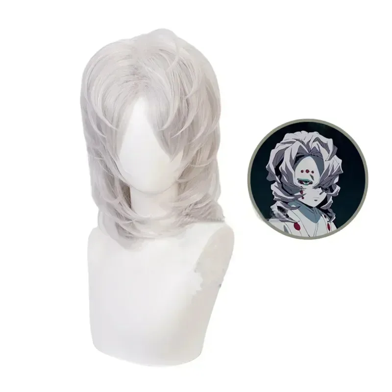 72th anime demon slayer aranha oni ayaki rui cosplay traje peruca tatuagem adesivo quimono halloween costu