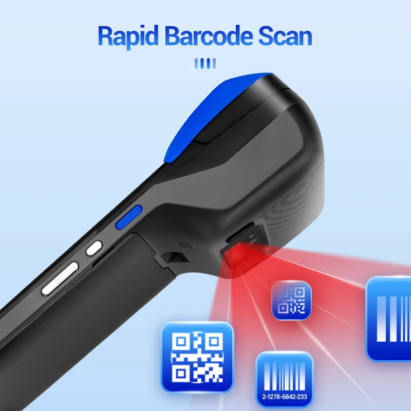 Hot F1-55 Handheld 5,5 inch touchscreen NFC Betaling Vingerafdruk Barcode Scanpunt van verkoop Facturering Restaurant Pos