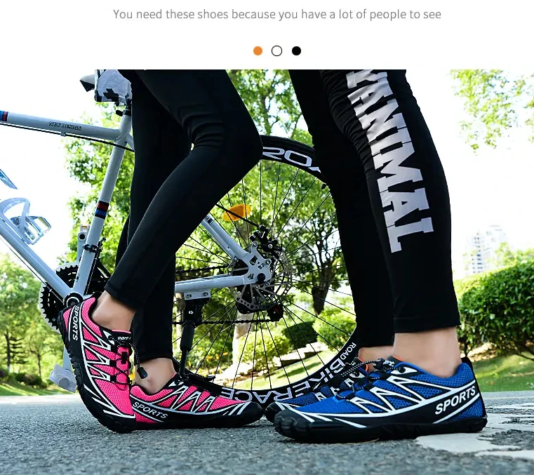 Unisex Wading Shoes Quick-Dry Aqua Shoe Running Fitness Sneakers Beach Sports Swim Sandals Barefoot Surfing Diving Sneakers35-46