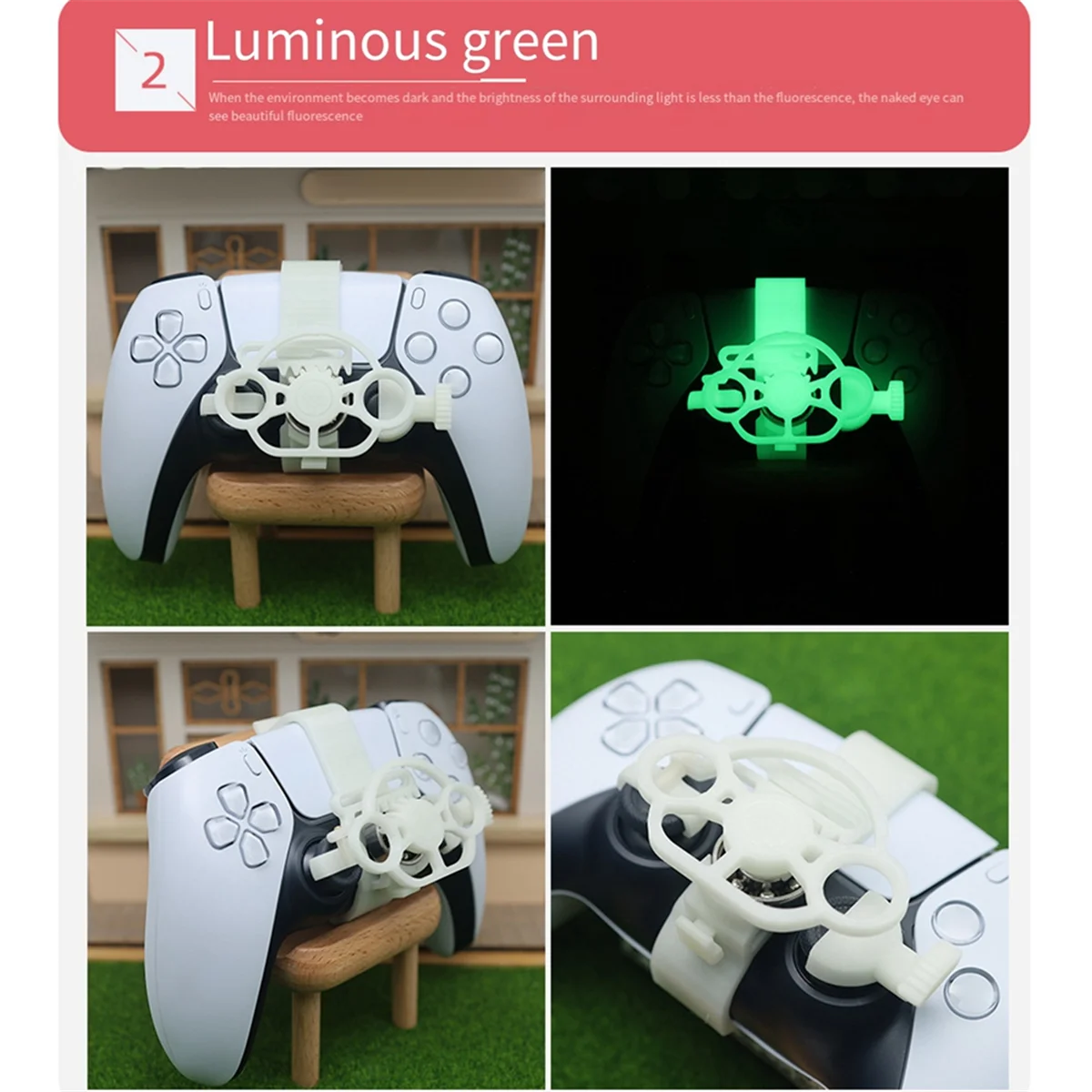 Мини-руль для PS5, игровой джойстик, гоночная игра, вспомогательный контроллер, аксессуары для игровой ручки C