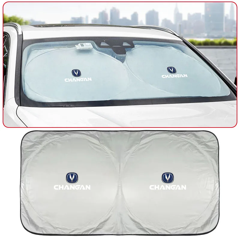 Car Windshield Cover Sunshade UV Protection Shield For Changan CS75 CS35 Plus CS15 CS95 RAETON CX70 CS55 EADO CX20 CS15EV Alsvin