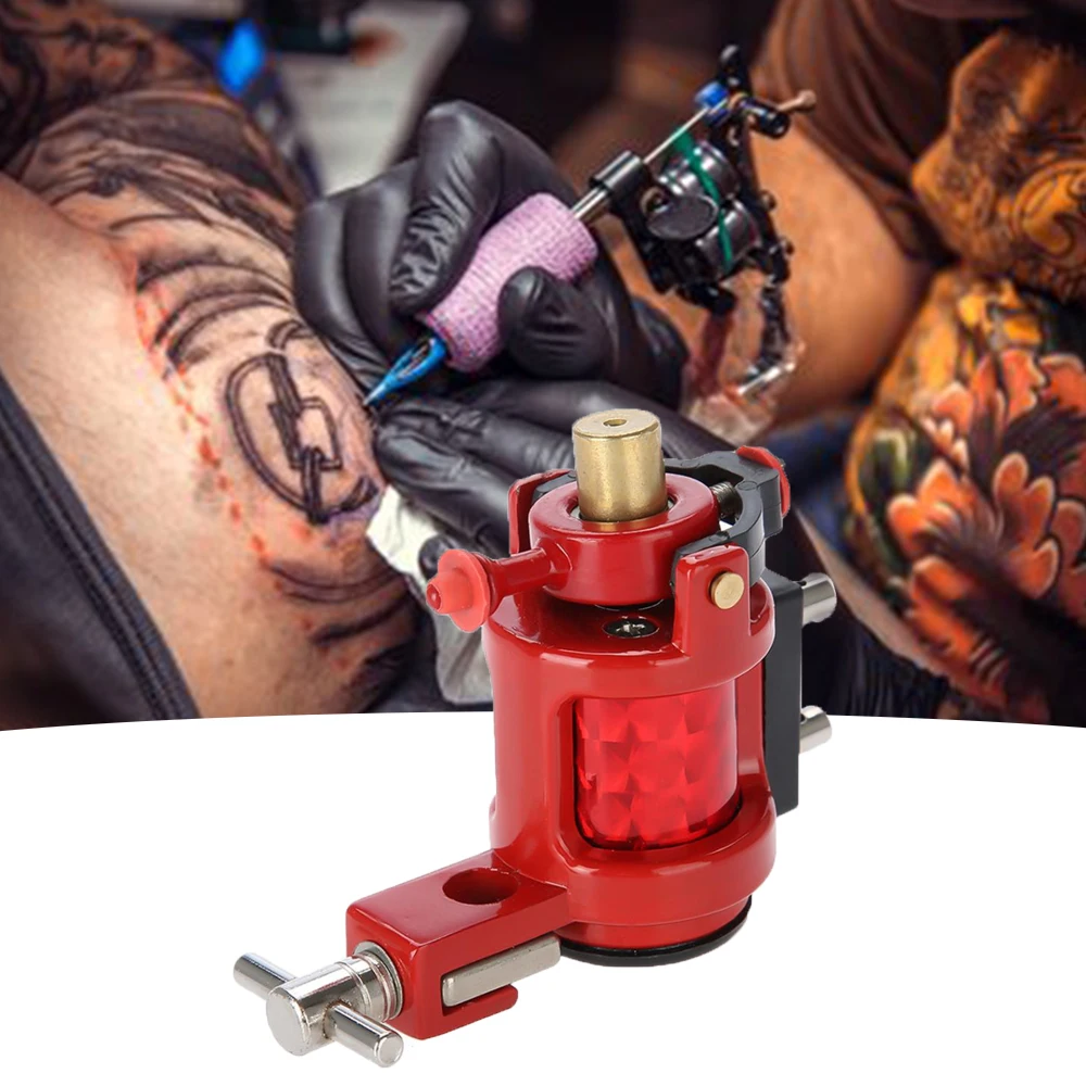 

Professional Alloy Rotary Tattoo Machine Strong Motor Gun Liner Shader Coloring Permanent Makeup Tool Tatoo Motor Equipment Kit