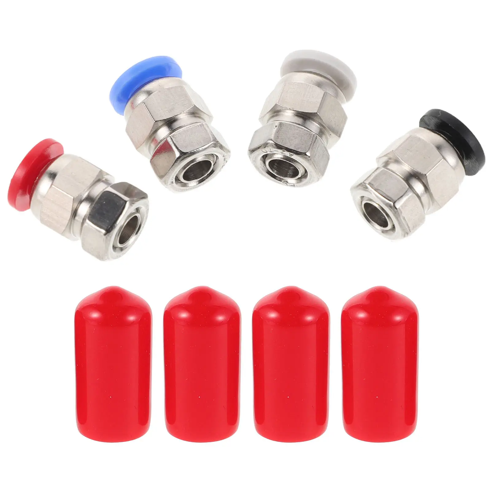 

2 комплекта пневматических адаптеров для экструдера 4x2.5мм PC4-M6 с трубкой PTFE для сушки филамента 3D-принтера