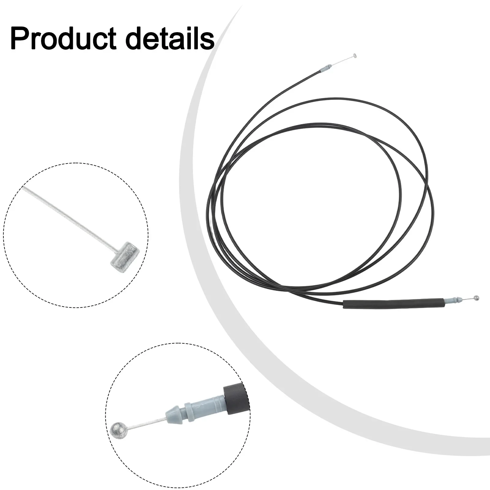 Trunk Luggage Area Lock Release Cable For Toyota For Camry 2002-2006 Matches OEM 64607 33070 For Reliable Operation