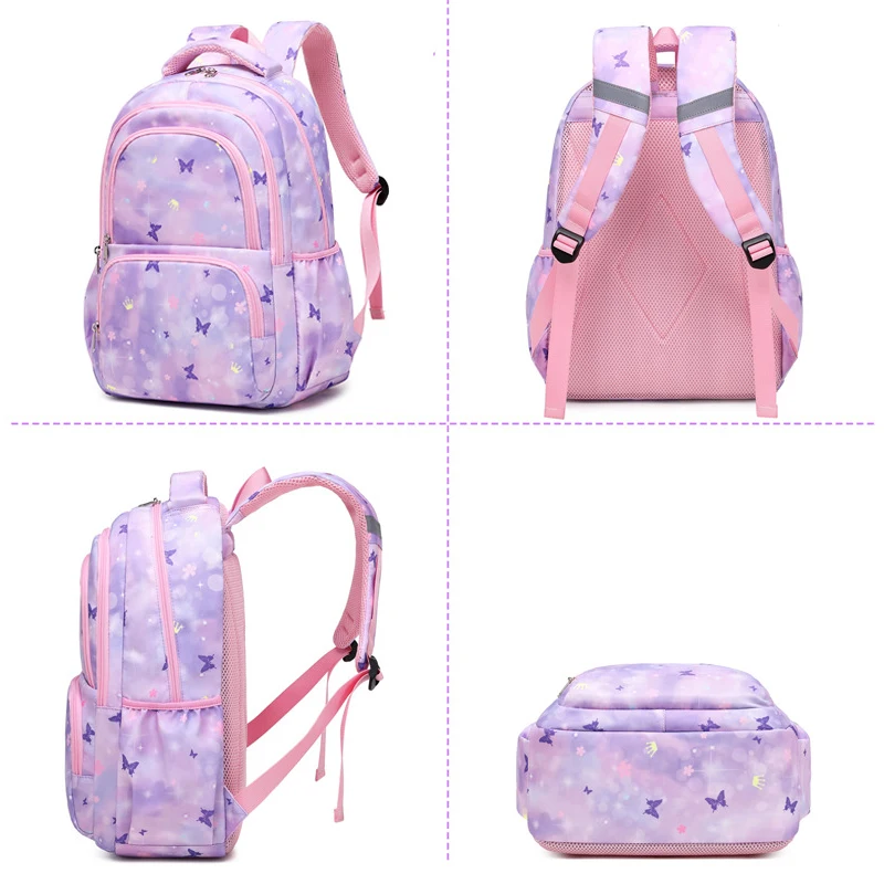 3 teile/satz Schule Rucksack Für Jugendliche Mädchen Kinder Student Rucksack Kinder Große Kapazität Wasserdicht Schule tasche Mit Mittagessen Tasche