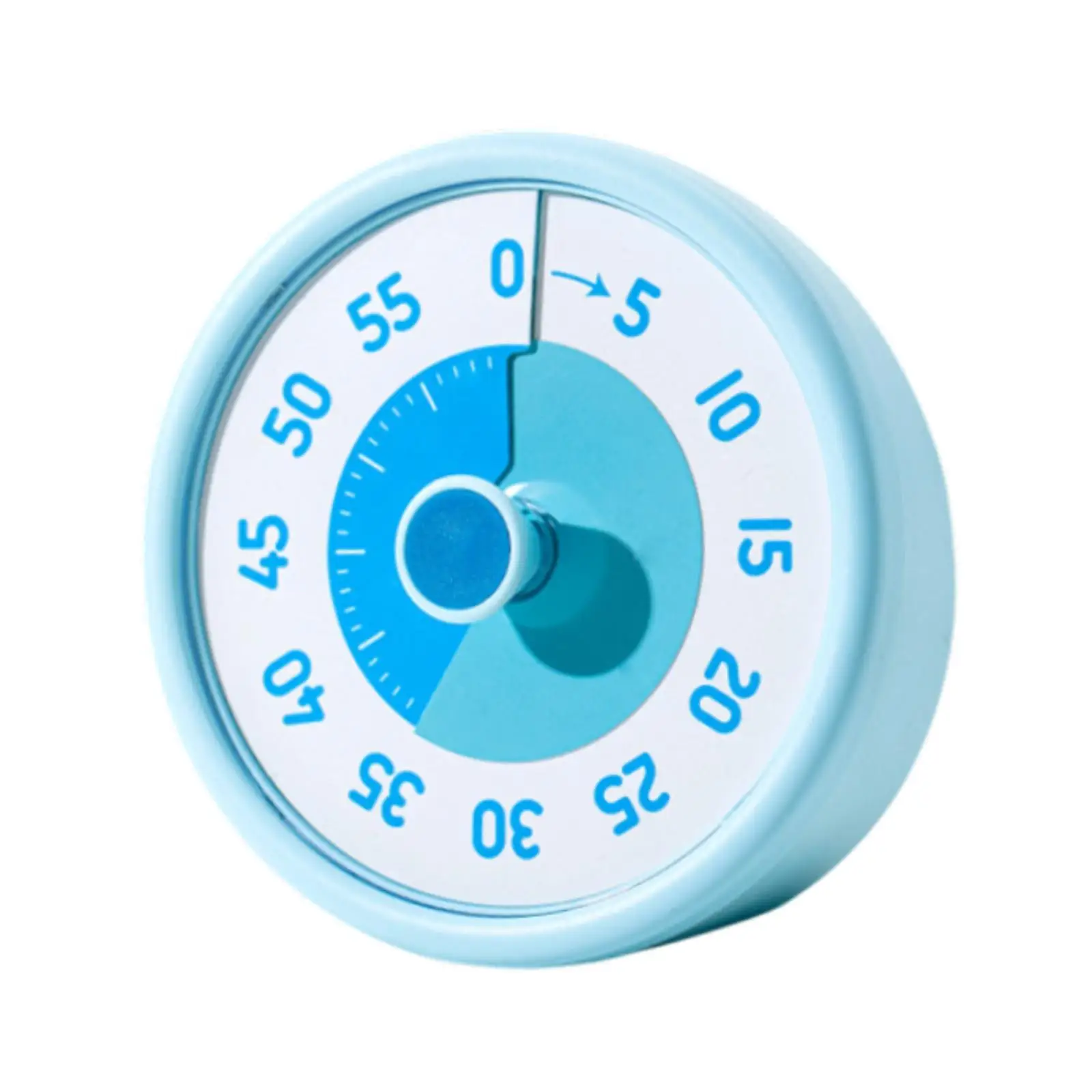 60Minutes Visual Timer Time Management Tool Mechanical Cooking Timer Count Down Timer for Game Exam Testing Classroom School