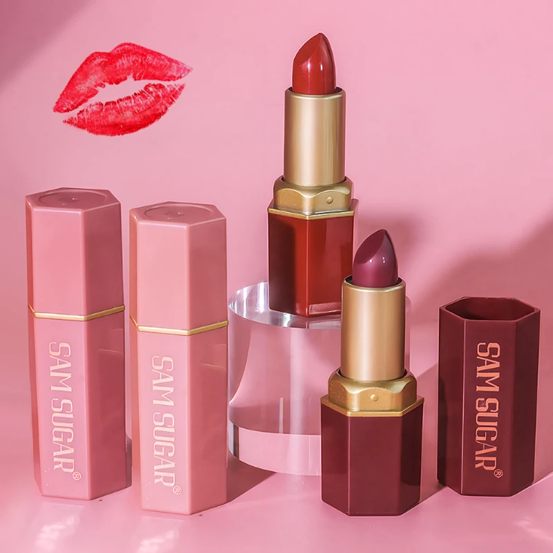 Juego de lápiz labial nacarado mate, 6 uds., larga duración, fácil de aplicar, maquillaje de lápiz labial nutritivo de terciopelo