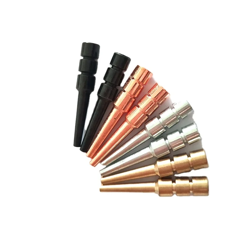 100 Stück Cribbage Game Pegs Stahl Messing 25 Silber 25 Schwarz 25 Gold 25 Kupfer für 1/8 Loch Scoring