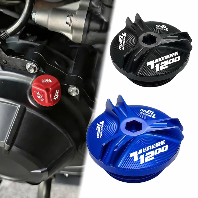 Motorcycle engine oil cap bolts fuel filler For Yamaha Super Tenere 1200 Tenere1200 XT1200Z XTZ cap protection accessories