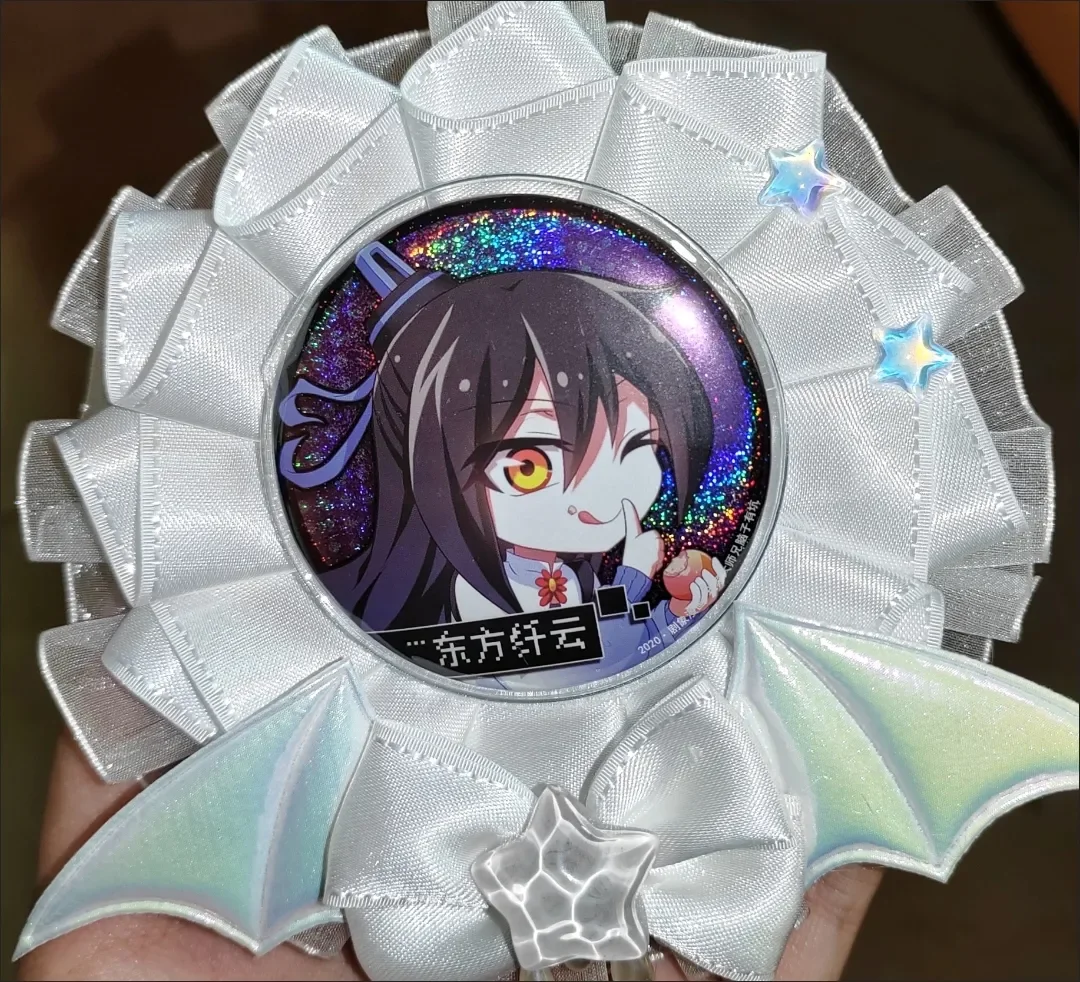 

Luxury Demon Wings Badges holder ，Ita bag Accessories，Badge Rosette Decoration，fill ita bags decorations，lolita gadget backpac