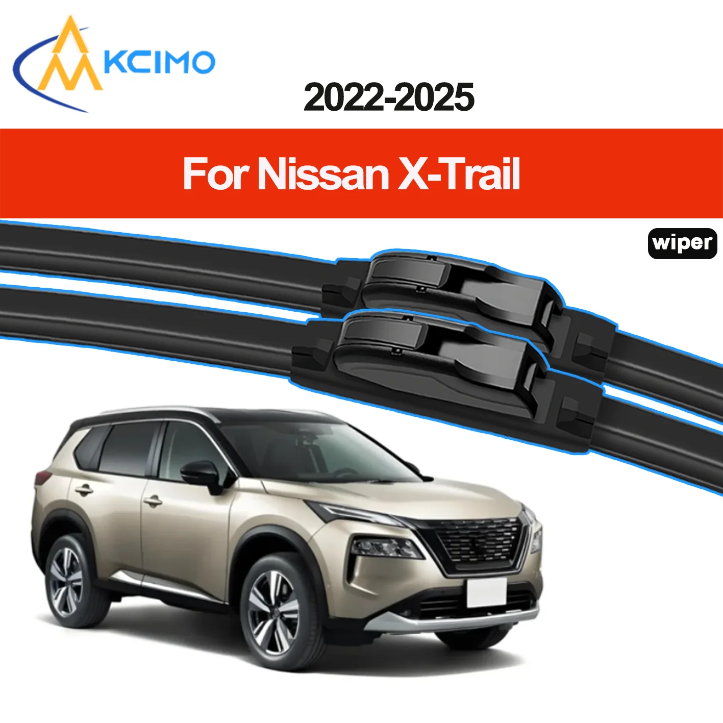 

2PCS New Front Windshield Wiper Blade for Nissan X-Trail T33 2022-2025 Nissan Rogue (US and Canada) Front Windshield Accessories