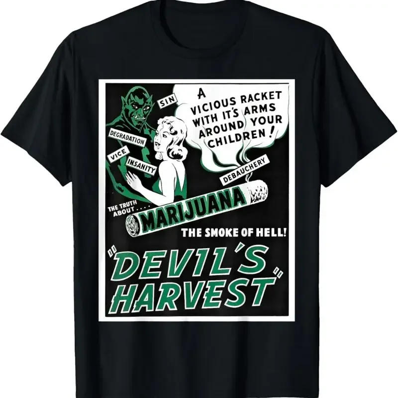 

Футболка с постером фильма «Урожай Диявола» 1942 года в стиле ретро «Апфиль»