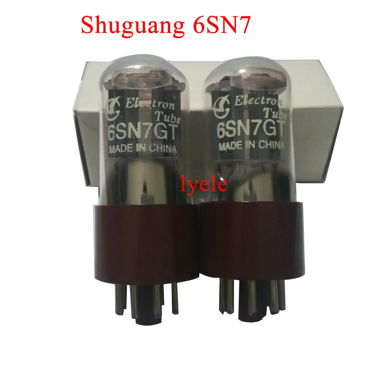 Shuguang 6SN7 tube replaces 6N8P 6SN7GT CV181 6H8C vacuum tube DIY audio amplifier