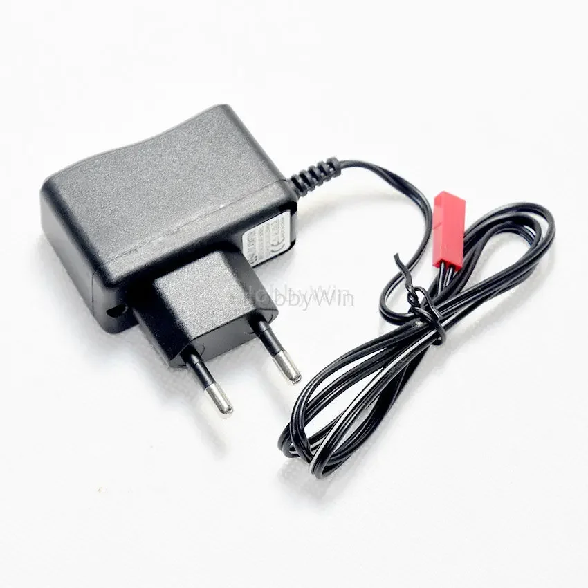 6V 250mA EU Charger JST Plug for NiMH NiCD RC Model Vehicle Battery Charging