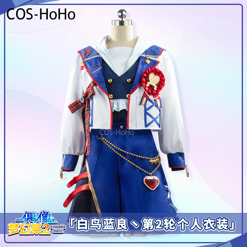 COS-HoHo Ensemble Stars 2 Shiratori Aira Second Round Personal Clothing Game Suit Cosplay Costume Halloween Party Outfit