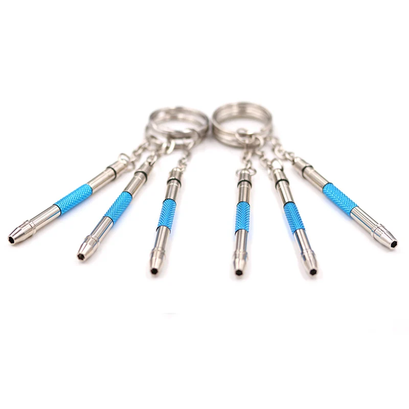 2Pcs Mini Precision Repair Screwdriver Multifunctional Portable for Optical/Eyeglasses/Sunglasses/Jewelry/Watches