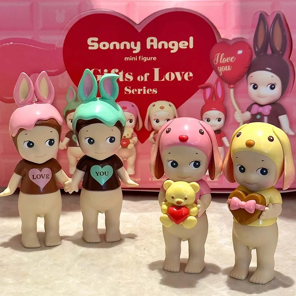 

Sonny Angel' Mini Figure Gifts Of Love Series Chocolate Mysterious Surprise Blind Box Toy Cure Doll Lucky Mascot Girls Gifts