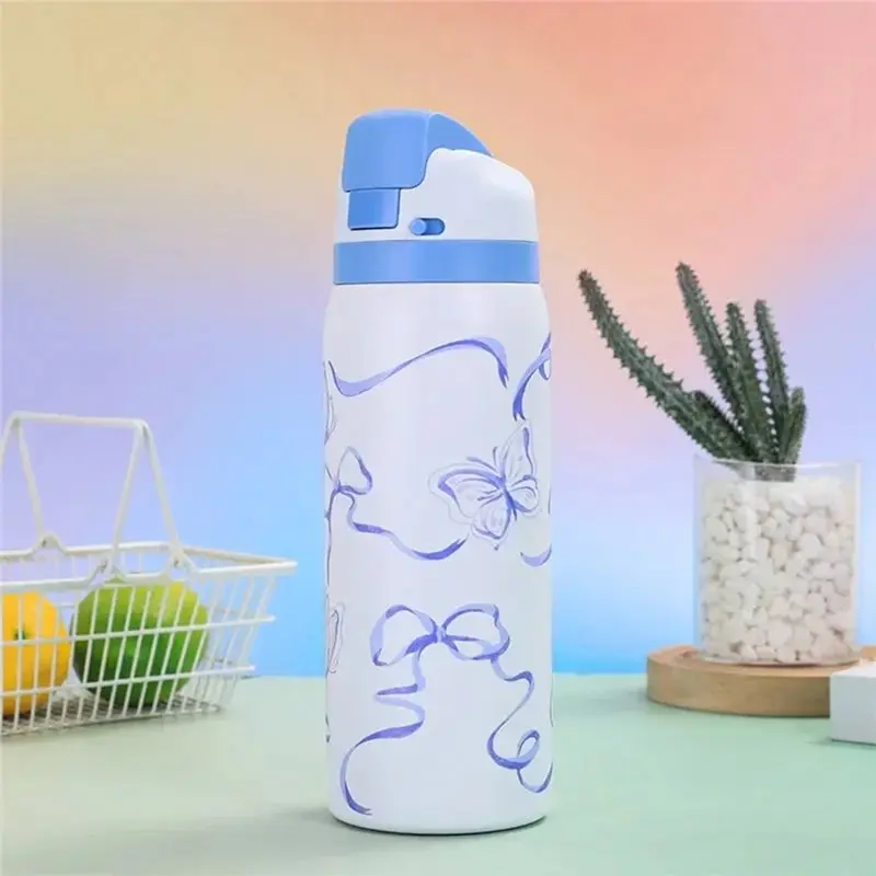 IALJ-New Best-Selling Stainless Steel Insulated Cup Hand-Held Sports Water Cup Large-Capacity Portable