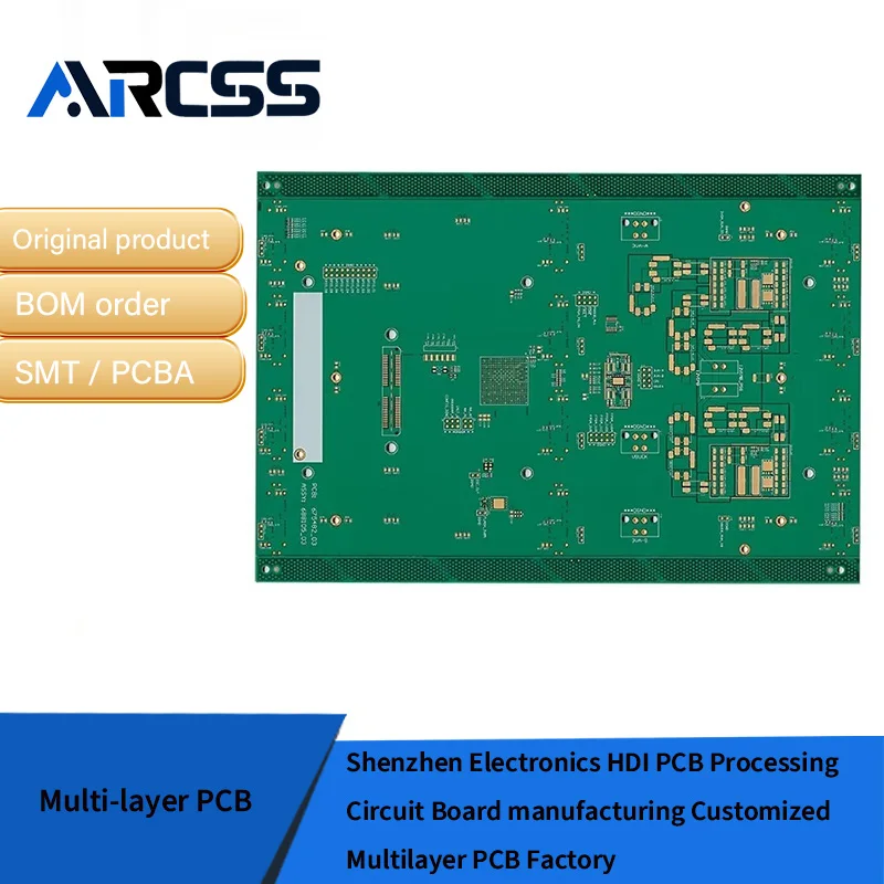 Shenzhen Electronics HDI PCB Processing Circuit Board manufacturing Customized Multilayer PCB Factory