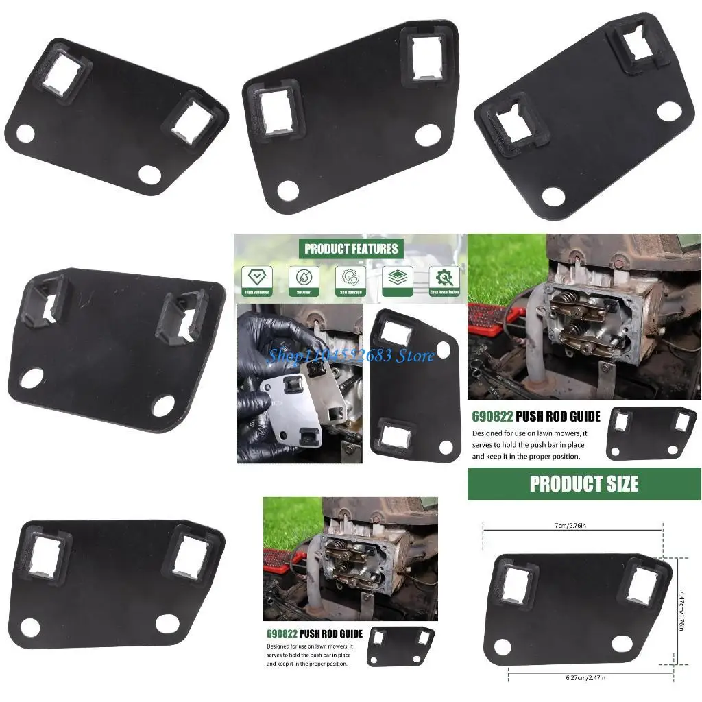 

Y6GD Rusts Resistant Engine Guide Plate for Lawn Mowers Snowblowers Chippers