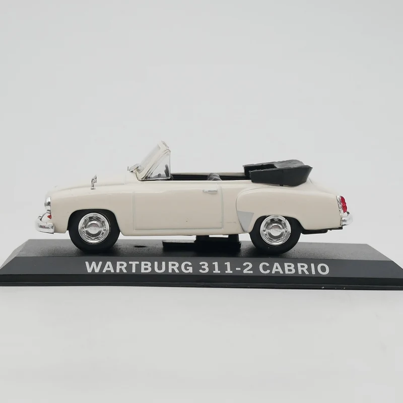 Ixo 1:43 Ist Wartburg 311-2 Cabrio Diecas Car Metal Toy Model