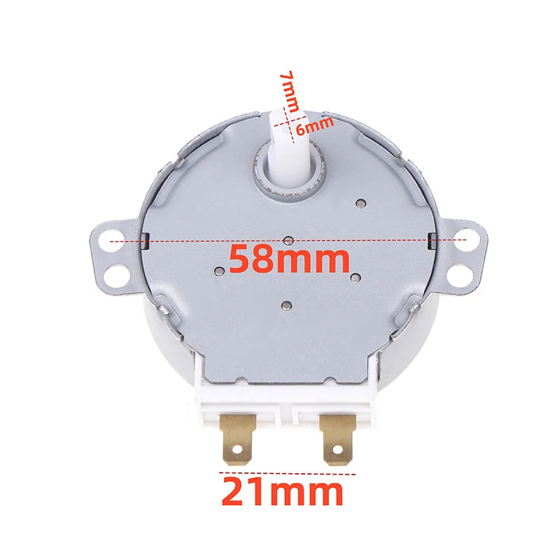 SS-5-240-TD 220/240V 4W 5RPM Micro Synchronous Motor For Warm Air Blower 50Hz Microwave Oven Tray Motor