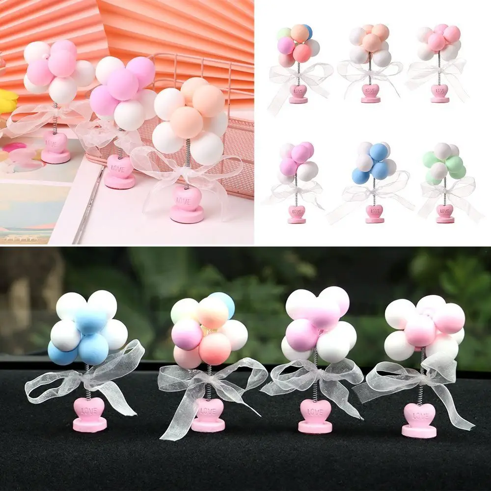 

Home Decoration Car Decoration Car Interior Accessories Macaron Clay Confession Balloon Decoration Confession Balloon