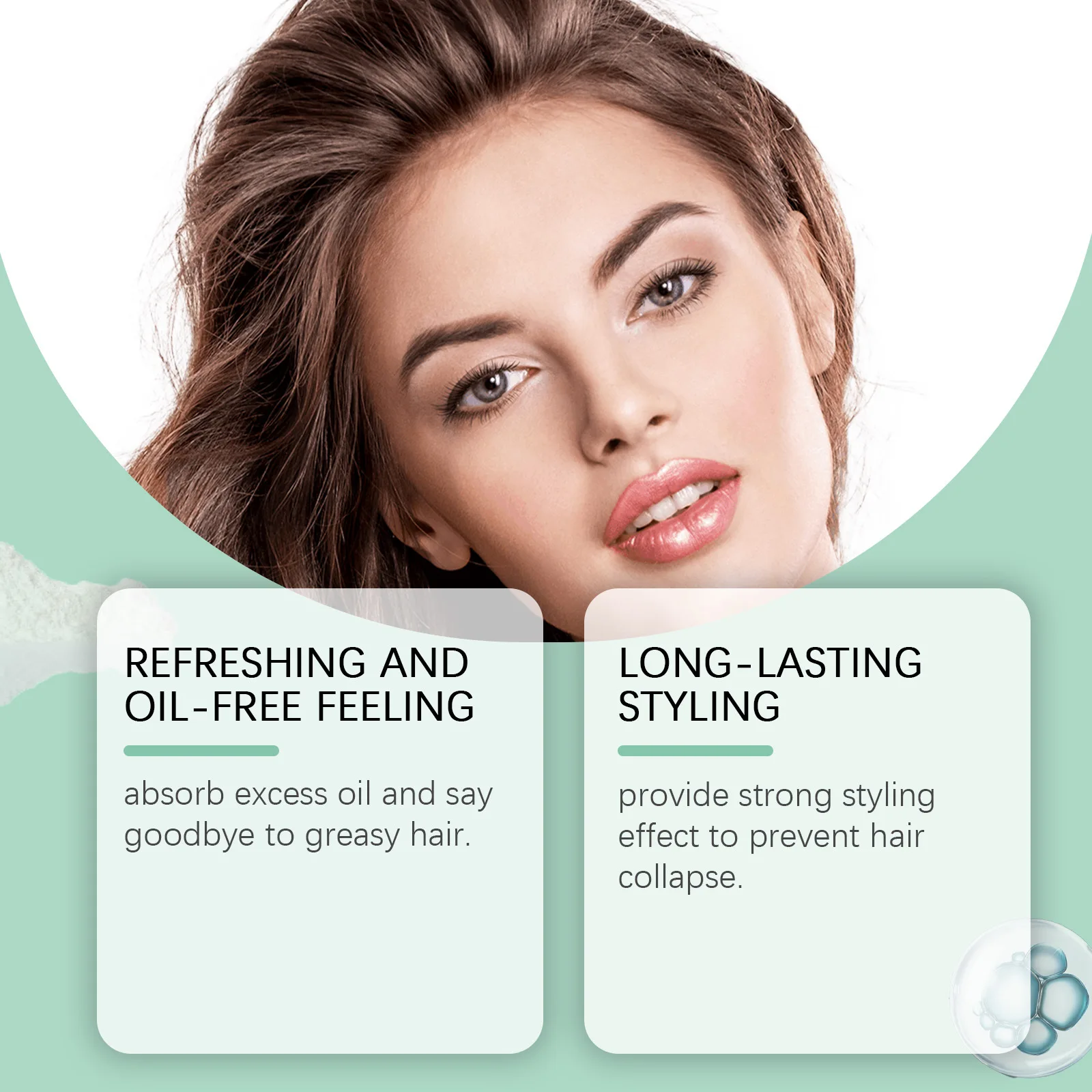 5g Hoegoa Hair Volumizing Dry Shampoo Puff Hair Oil Absorbing Refreshing Dry Powder Hide Scalp Gap Conceal Fluffy Hair Makeup
