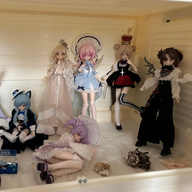 

In Stock Bjd Doll 1/8 Blind Box Action Figure Throbbing Moment Paradox World Trendy Collectible Toy Desktop Decor Ornament Gift