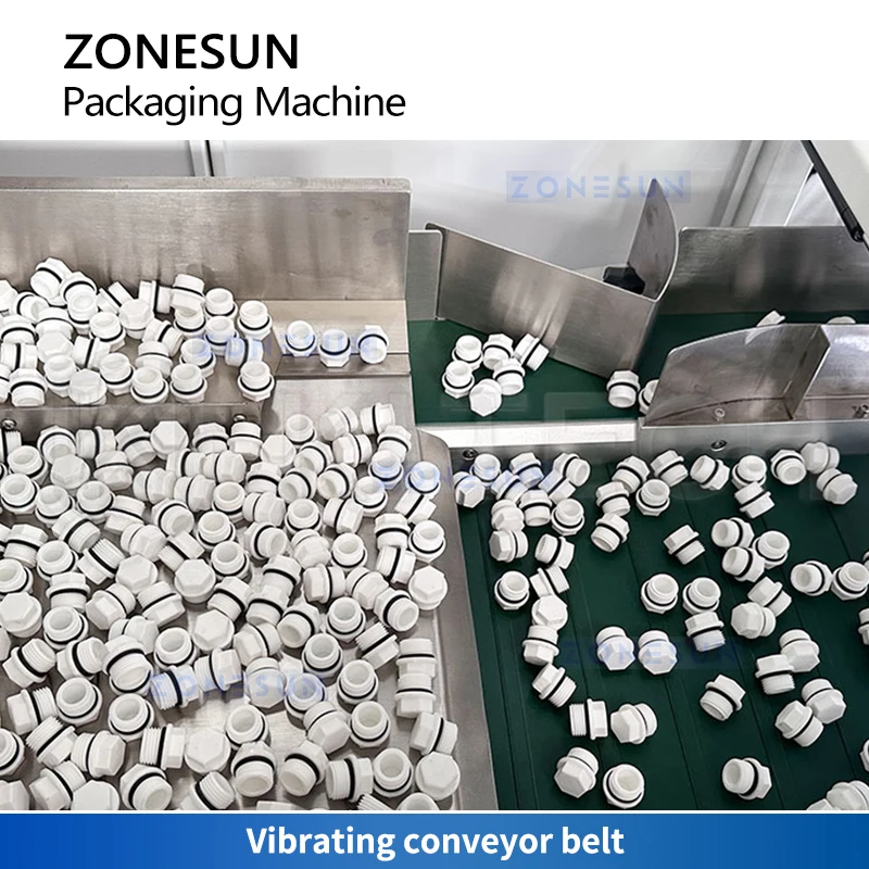 Zonesun ZS-JSP20 Máquina automática de conteo y ensacado de visión CCD de alta velocidad para tornillos, tuercas y componentes electrónicos pequeños