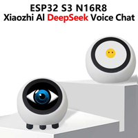 DeepSeek XiaoZhi AI Voice Chat Robot Ball ESP32-S3 1.28 inch LCD N16R8 Development Board Astronaut Clock Desktop Ornament