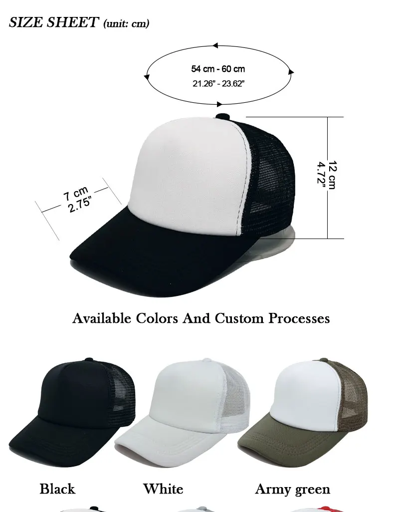Hochwertige Freizeit-Mesh-Mütze Großhandel Herren-Baseballkappe Damen-Tennis-Mütze mit individuellem besticktem Logo Schwamm-Patchwork-Mesh-Kappe – Detail 1