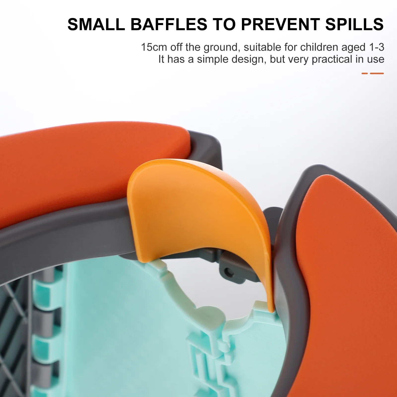 مجموعة واحدة من مرحاض الأطفال القابل للطي، مادة السيليكون البلاستيكية الممتازة، قعادة السفر المحمولة للأطفال للاستخدام المنزلي في السيارة الخارجية #2