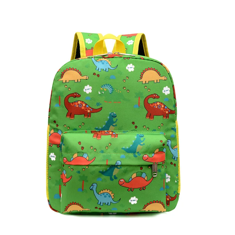 2022 New Girls Boys Cartoon School Bags In Kindergarten Kids Dinosaur Nylon Backpack Children Student Backpacks for Travel Gift