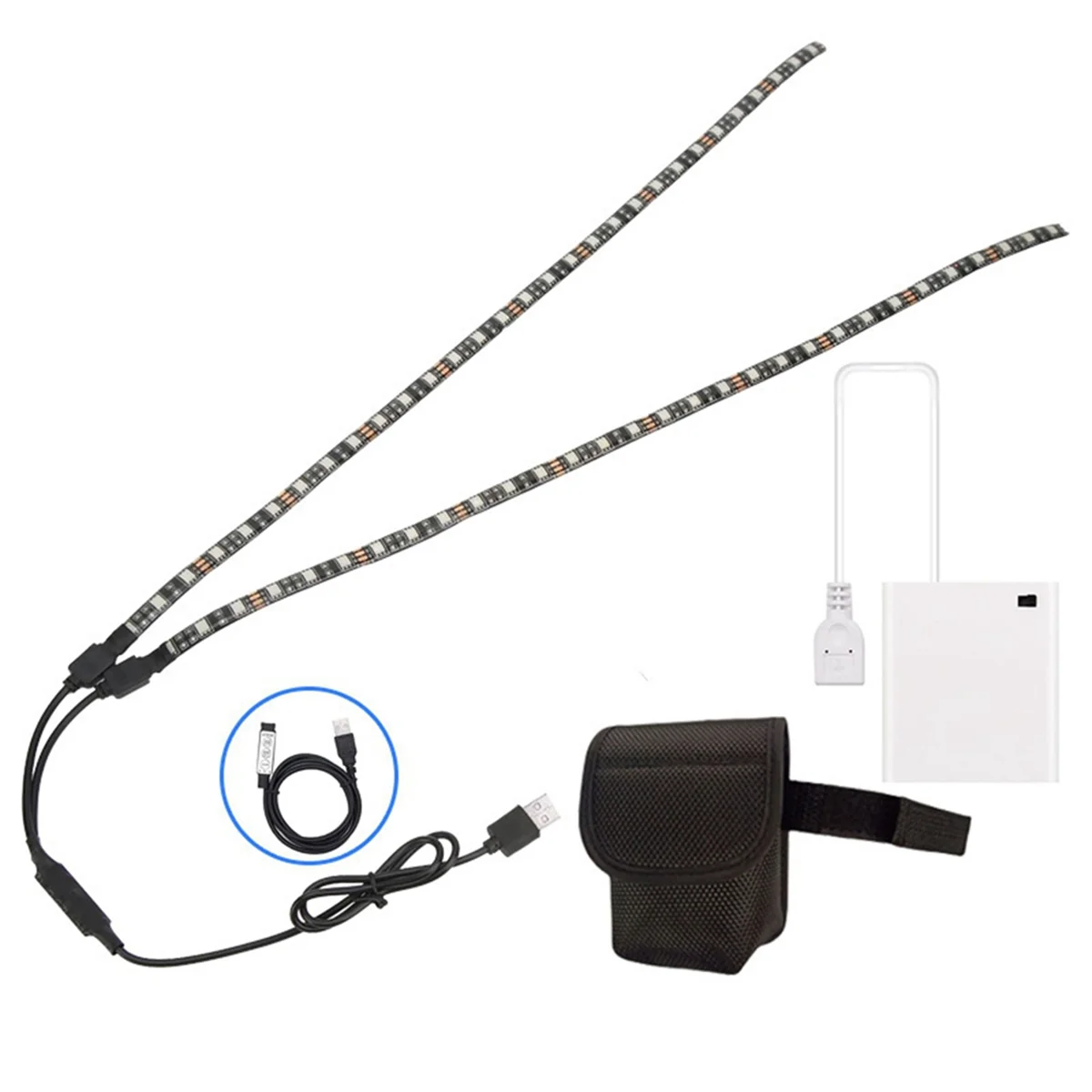 For M365 Electric Scooter Scooter Light Bar Colorful LED Light Bar Chassis Decorative Light image 5