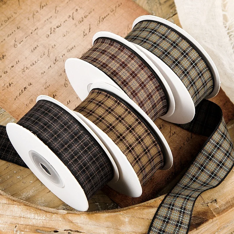 Kewgarden Printed Plaid Ribbon 1