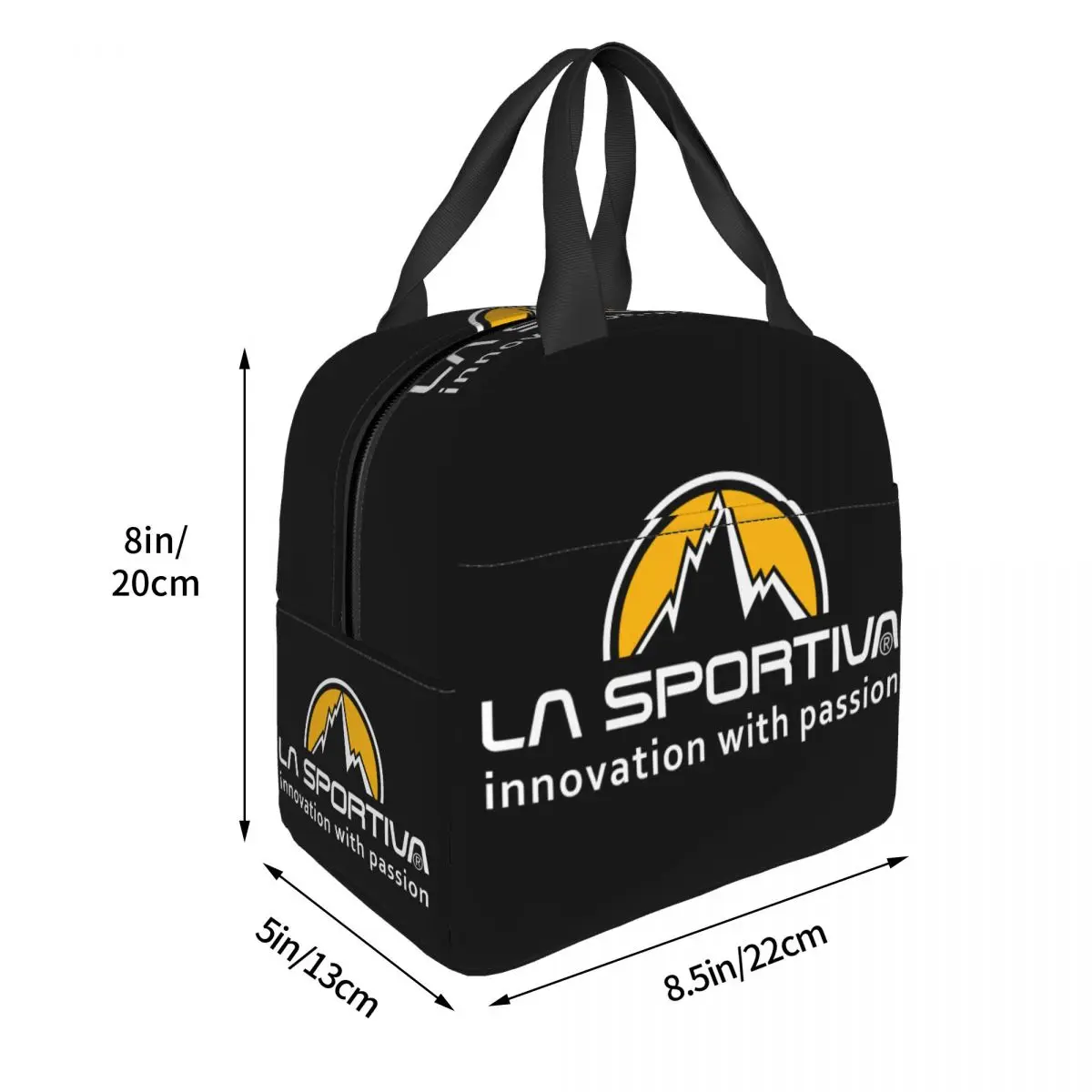 La Sportiva Insulated Lunch Bag for Work School Portable Cooler Thermal Lunch Box Women Children Food Container Tote Bags