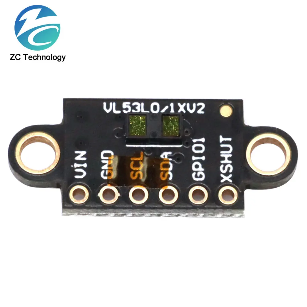 VL53L1X Laser Ranging Flight Time Sensor Module 3V-5V Distance 400cm Measurement Extension Board Module For Arduino