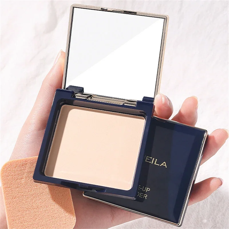 Ivory White Natural Loose Face Powder Bronzer Matte Brighten Palette Contour Cosmetics Face Pressed Powder Makeup