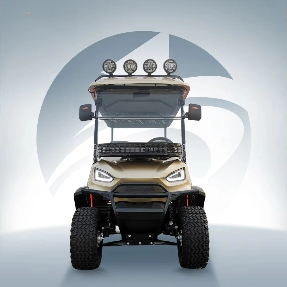Versatile Cargo Electric Golf Cart With Cargo and 500kg Load Capacity for Dual Purpose Passenger Transport