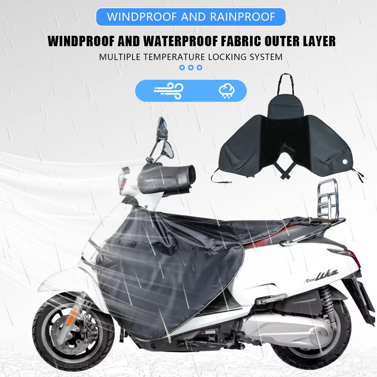 

Ветрозащитное одеяло, осень-зима, непромокаемый электрический велосипед, чехол для ног, одеяло до колена, холодные перчатки, скутер, общий холодный костюм