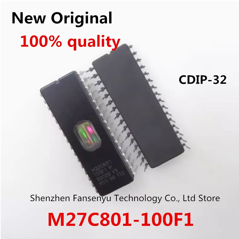 

10pcs/lot M27C801-100F1 M27C801 27C801 CDIP-32 stock