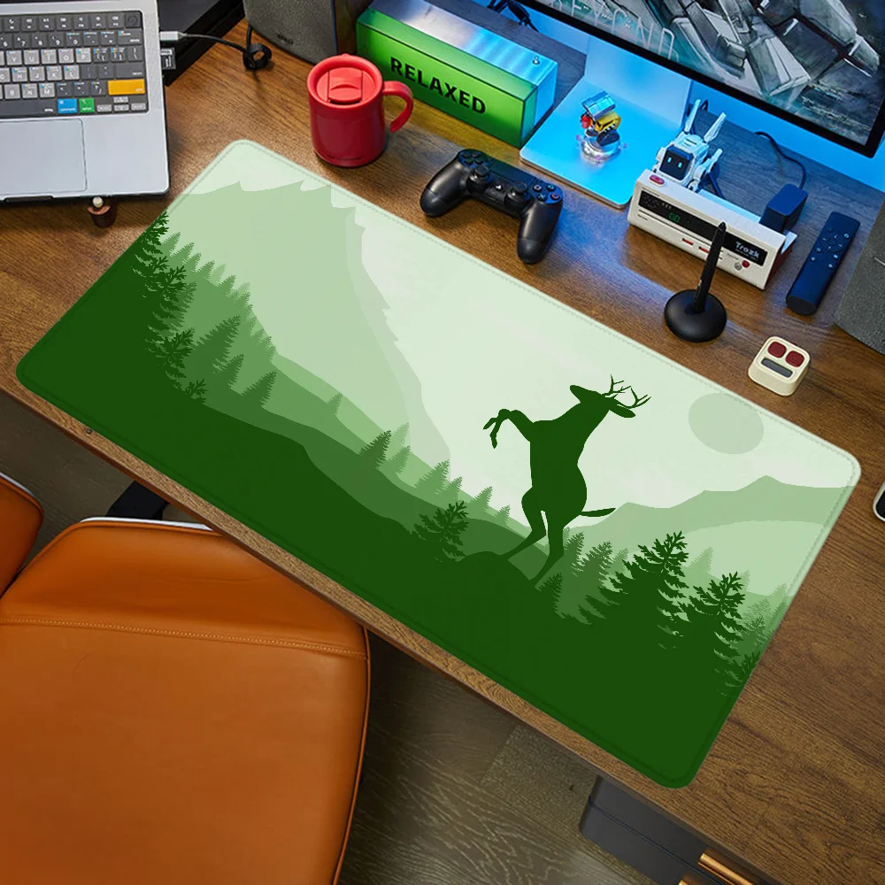 Deep Forest Firewatch Pk Control Mouse Pad 900x400 Gamer Desk Accessories Office Mousepad Anime Pc Gaming Computer Table Mat Xxl