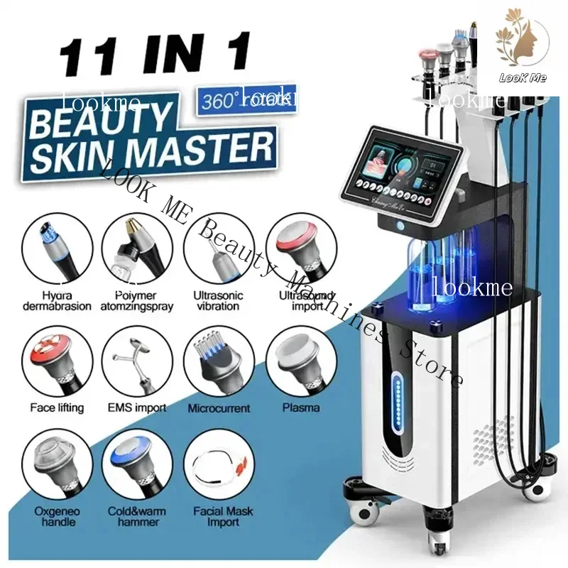 

Multifunction Face Lifting Oxygen Hydra Dermabrasion Skin Care Machine Facial Ultrasonic Cleaning Rejuvenation Remove Blackhead