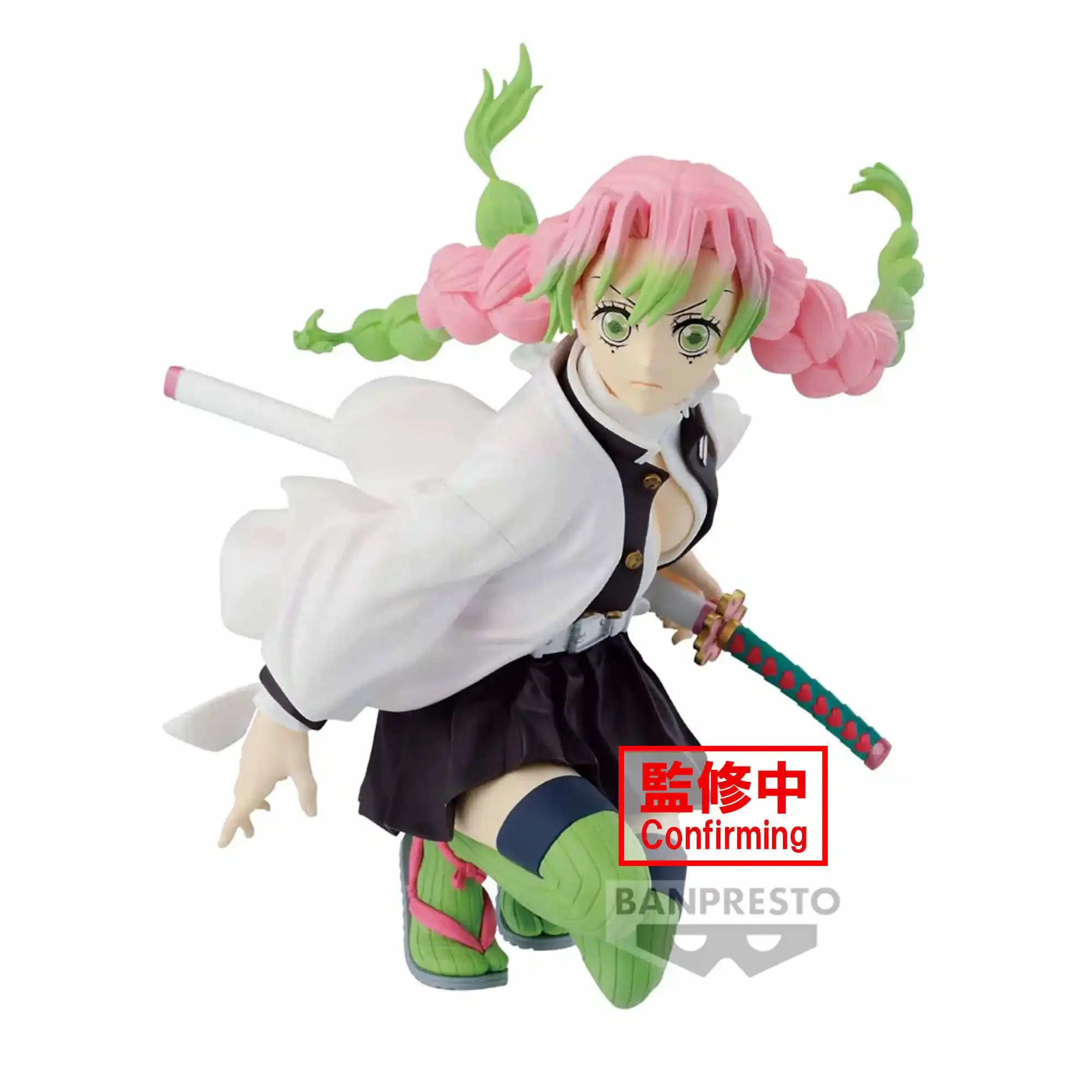 Figura de Anime Original Demon Slayer Tomioka Giyuu Kanroji Mitsuri MAXIMATIC Bandai Banpresto, estatua coleccionable, regalos de adorno