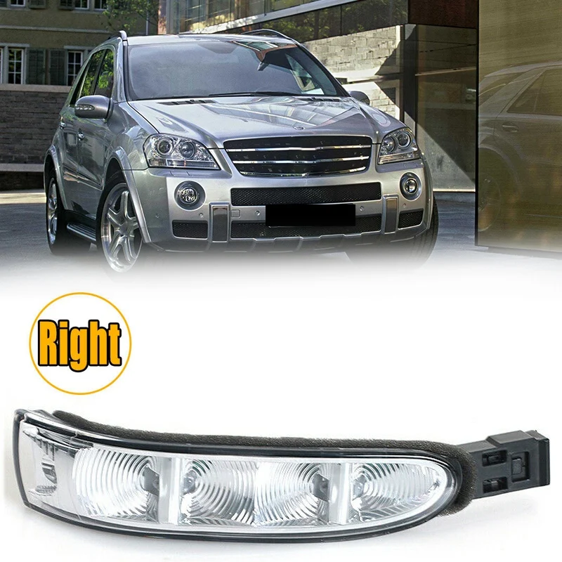 Car Front Right Mirror Turn Signal Light Turn Side Lamp for Mercedes Benz W164 X164 W164 ML GL300 R320 R350 R450 R500