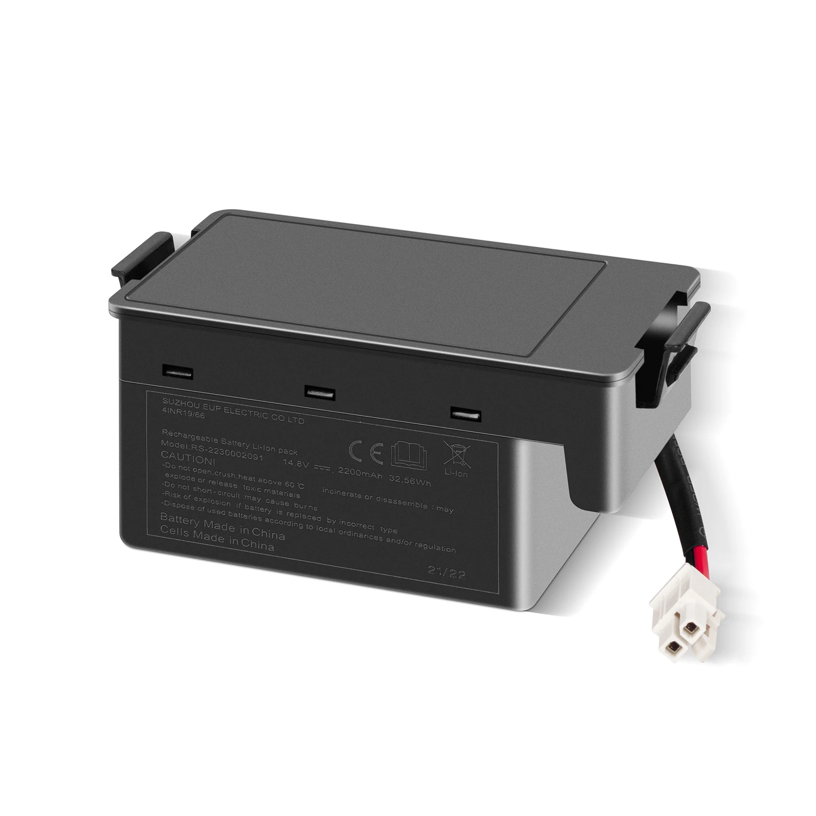 RS-2230002091 Robot Vacuum Battery 2200mAh 14.8V | Compatible with Tefal Rowenta RG68, RG72, RG73, RG74, RG7765WH, RR7747WH, RR7