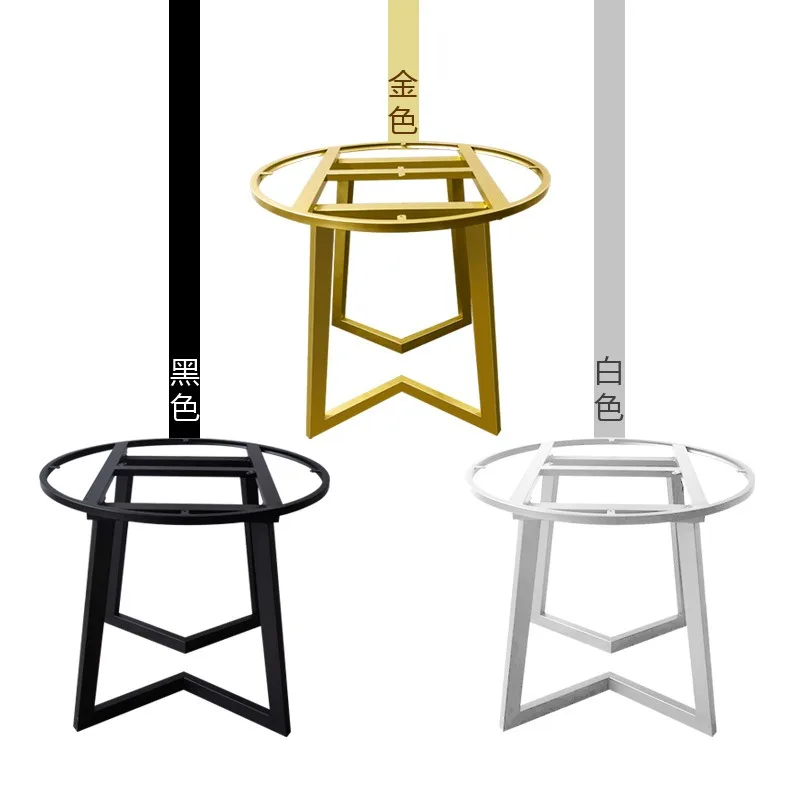 In stock: sintered stone stainless steel iron wrought table rack stand, table legs, garden table legs, round tables, dining dini
