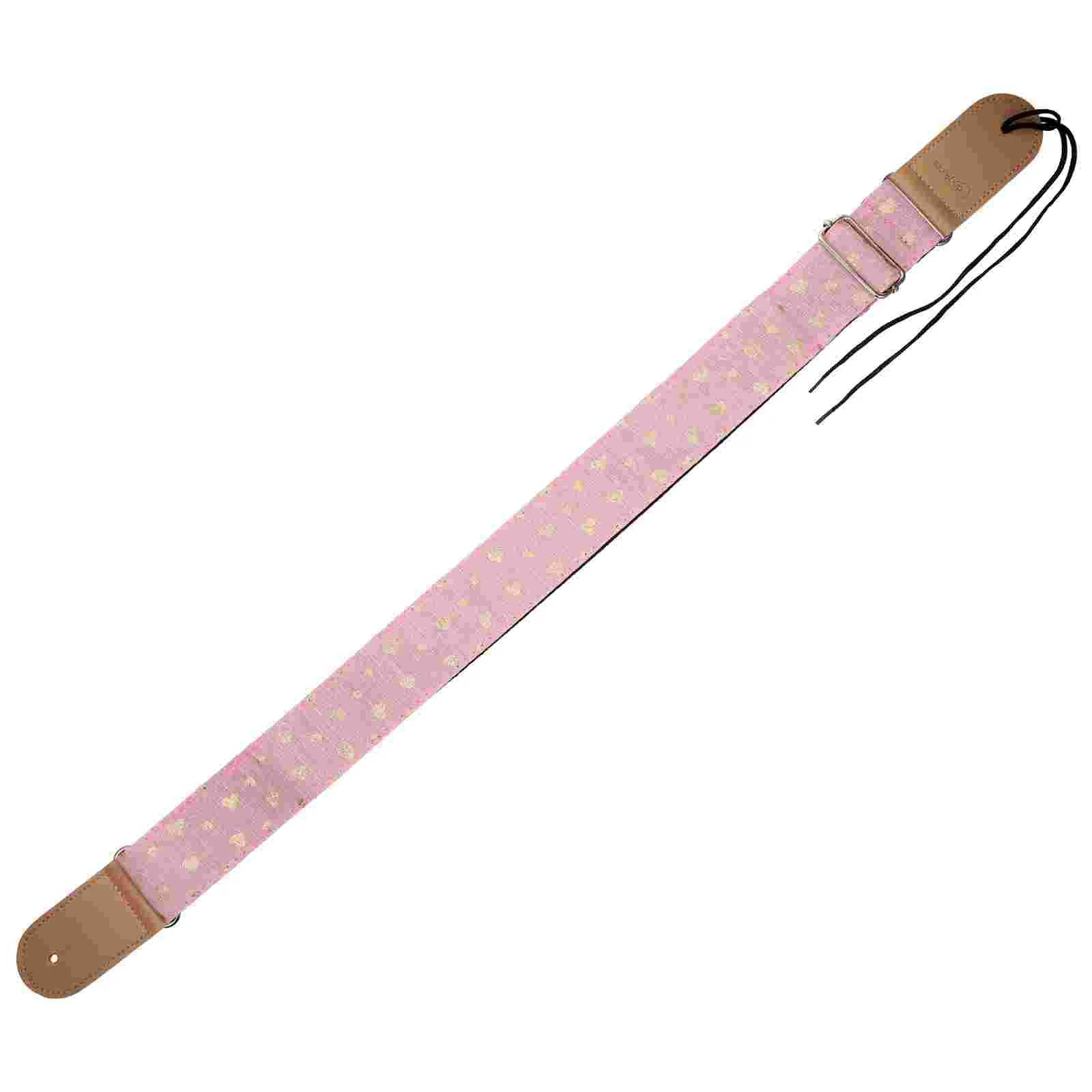 

Guitars Strap Creative Bass Pink Double Tip Accessory Child Electric Acoustic